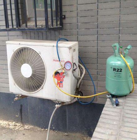 曲阳空调加氟